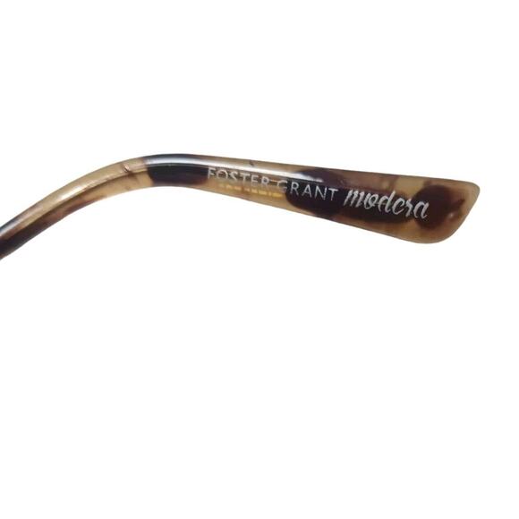 +1.00 FOSTER GRANT Reading Glasses GLAM Crystals Brown Tortoiseshell Frame - Picture 15 of 15